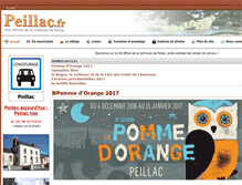 Tablet Screenshot of peillac.fr